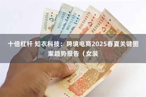 十倍杠杆 知衣科技：跨境电商2025春夏关键图案趋势报告（女装