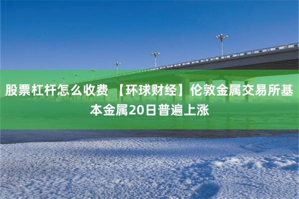 股票杠杆怎么收费 【环球财经】伦敦金属交易所基本金属20日普遍上涨